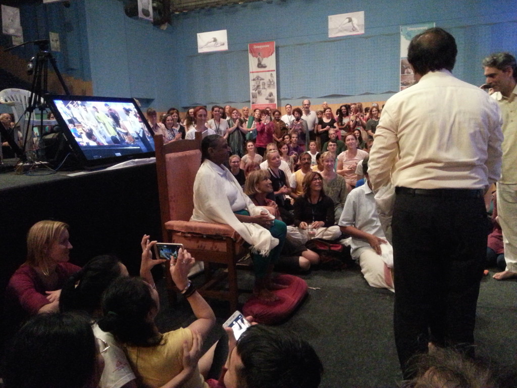 Geetaji presented each of them with a gift after the concert...this is just one